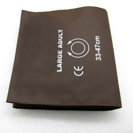 Reusable PU coat two tube large adult cuffs mindray blood pressure cuff for patient monitor nibp cuff